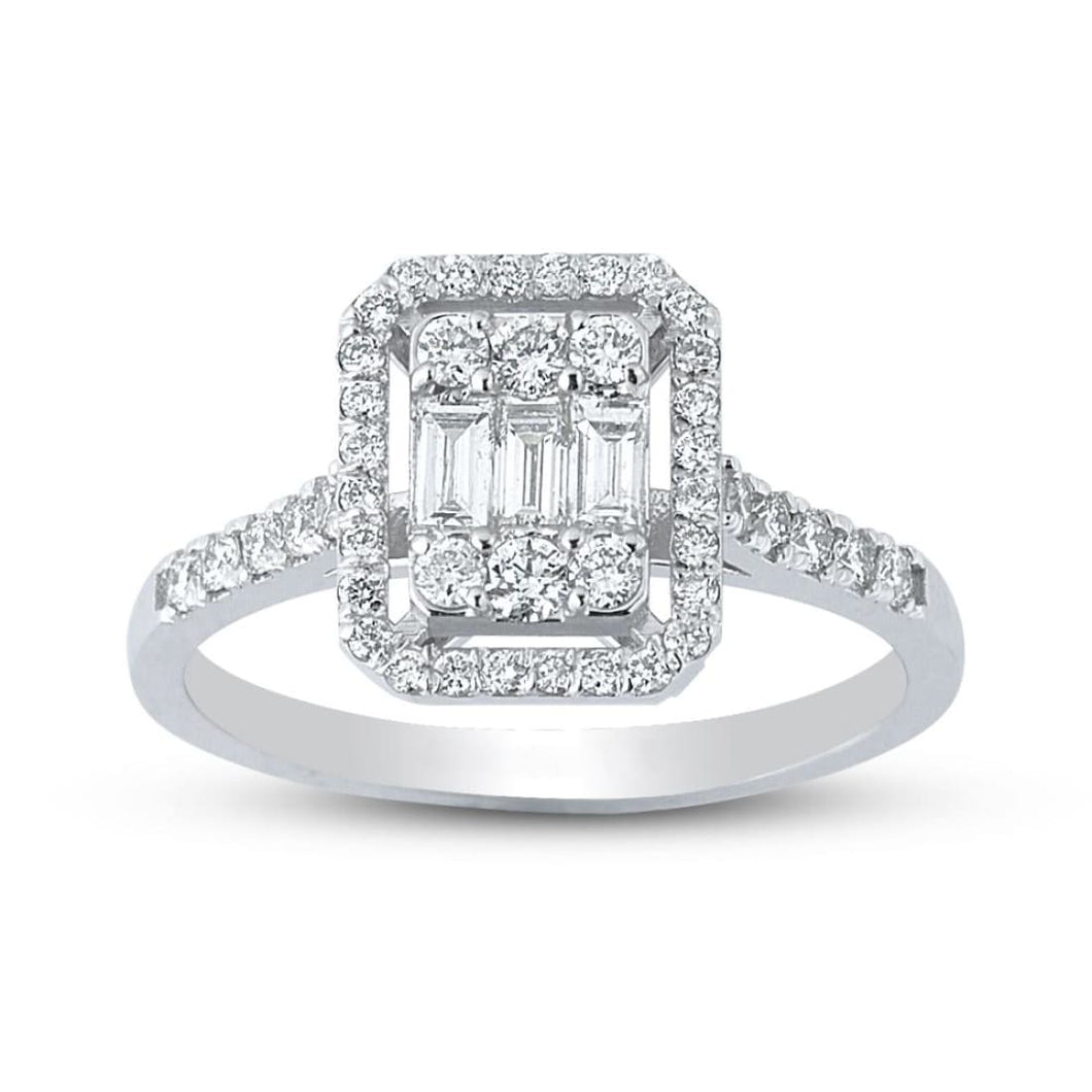 Baguette Diamond Ring - Jewelry