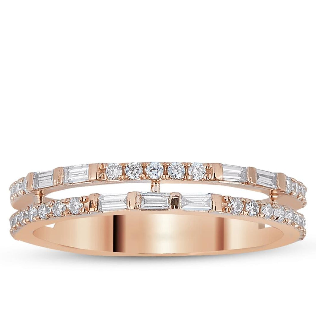 Baguette Diamond Ring - Jewelry