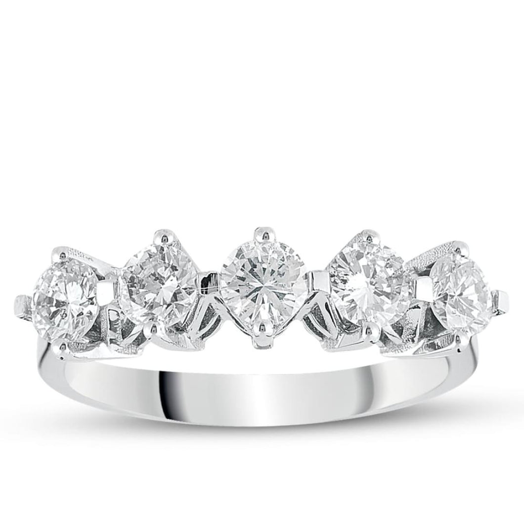 Eternal 5 Stone Diamond Ring - Empire Fine Jewellers