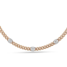 Load image into Gallery viewer, Cuban Chain Diamond Necklace - Empire Fine Jewellers
