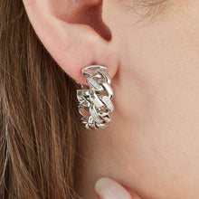 Load image into Gallery viewer, Cuban Link Diamond Earring - Empire Fine Jewellers
