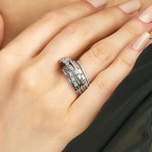 Load image into Gallery viewer, Diamond Baguette Ring - Ring
