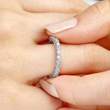 Load image into Gallery viewer, Diamond Bezel Eternity Band - Jewelry
