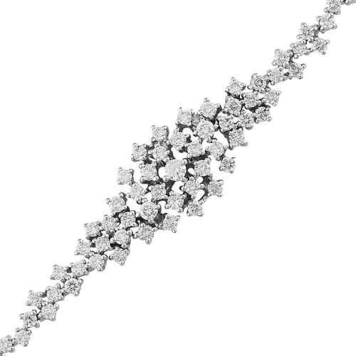 Diamond Cluster Bracelet - Empire Fine Jewellers