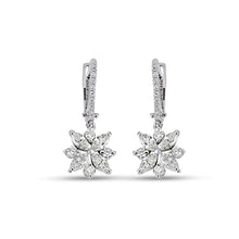 Load image into Gallery viewer, Diamond Cluster Earring - Empire Fine Jewellers
