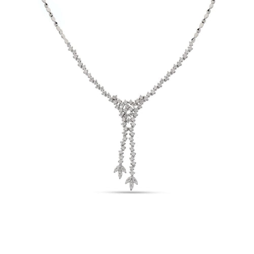 Diamond Cluster Necklace - Empire Fine Jewellers
