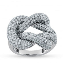 Load image into Gallery viewer, Diamond Cluster Ring - Ring
