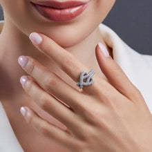 Load image into Gallery viewer, Diamond Cluster Ring - Ring
