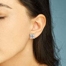 Load image into Gallery viewer, Diamond Cluster Stud Earring - Empire Fine Jewellers
