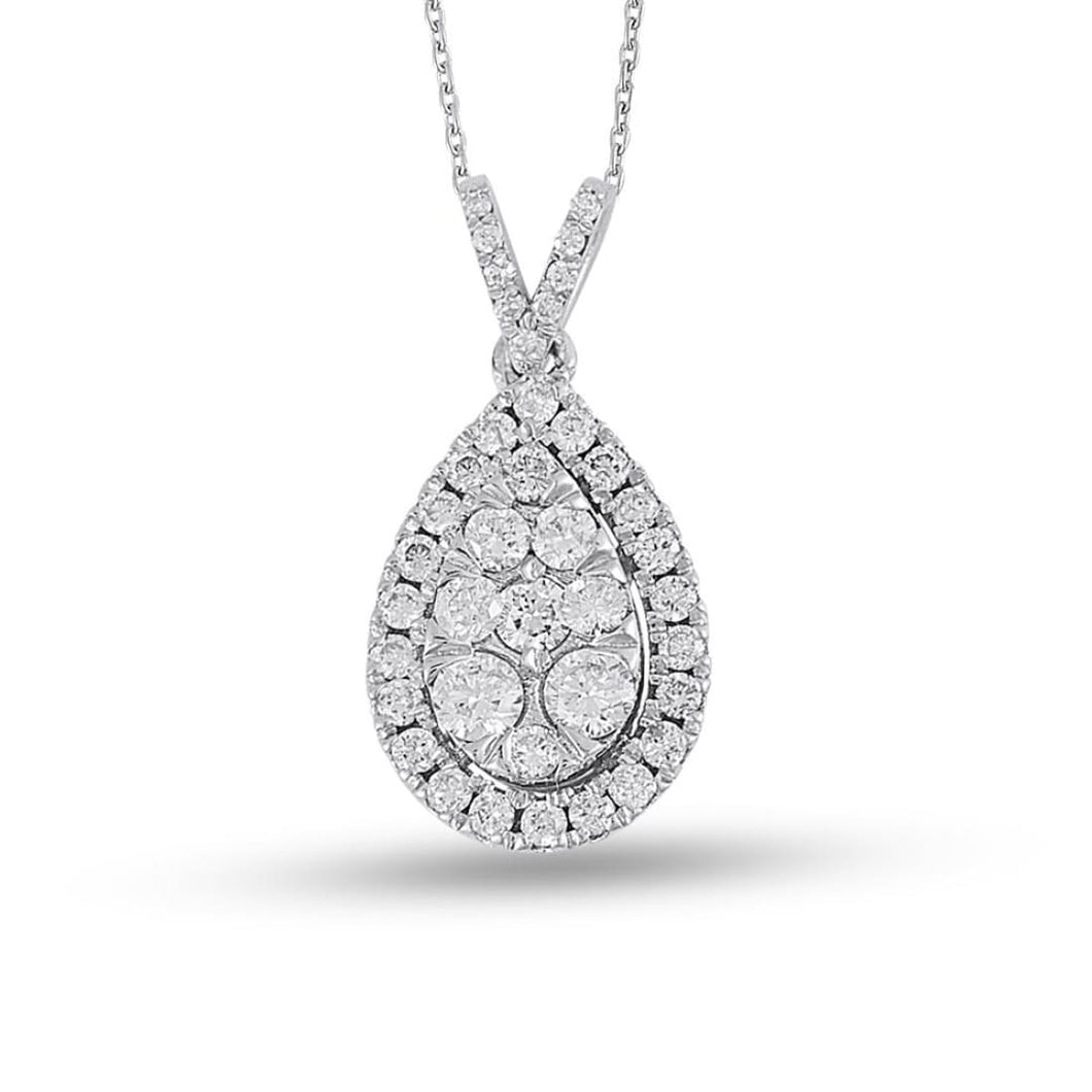 Diamond Drop Necklace - Jewelry
