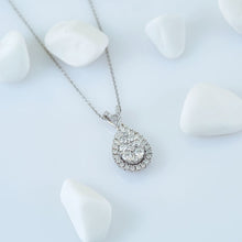 Load image into Gallery viewer, Diamond Drop Necklace - Jewelry
