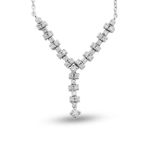 Diamond Drop Necklace - Jewelry