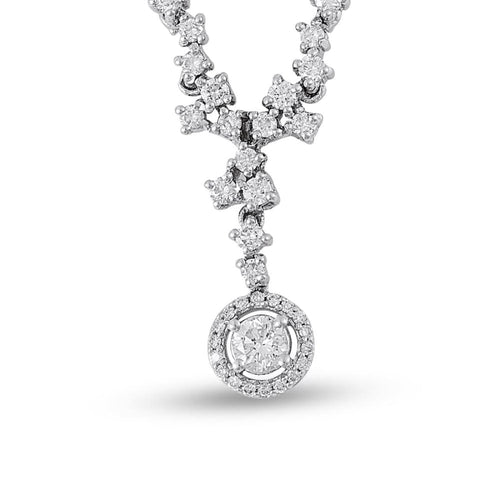 Diamond Drop Necklace - Jewelry