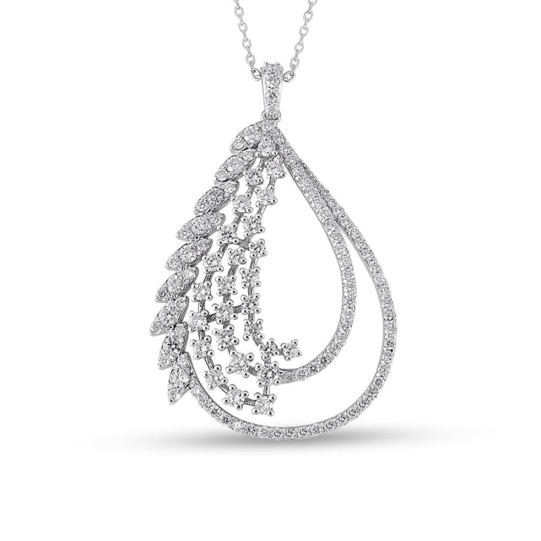 Diamond Drop Necklace - Jewelry