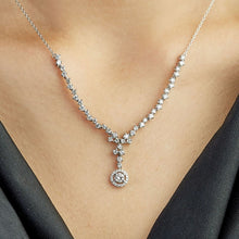 Load image into Gallery viewer, Diamond Drop Necklace - Jewelry
