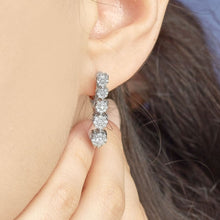 Load image into Gallery viewer, Diamond Graduated Earring - Jewelry

