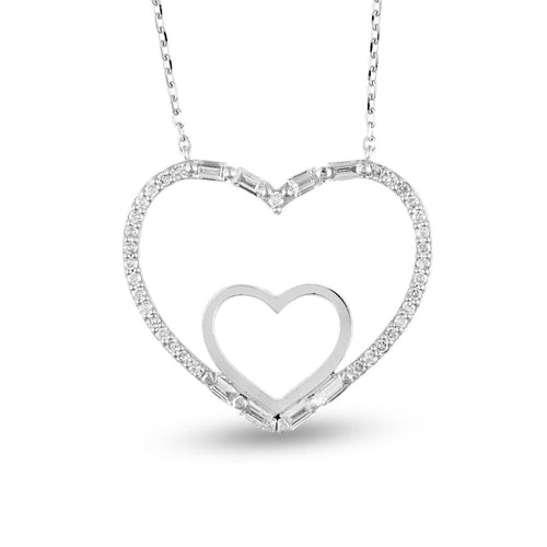 Diamond Heart Necklace