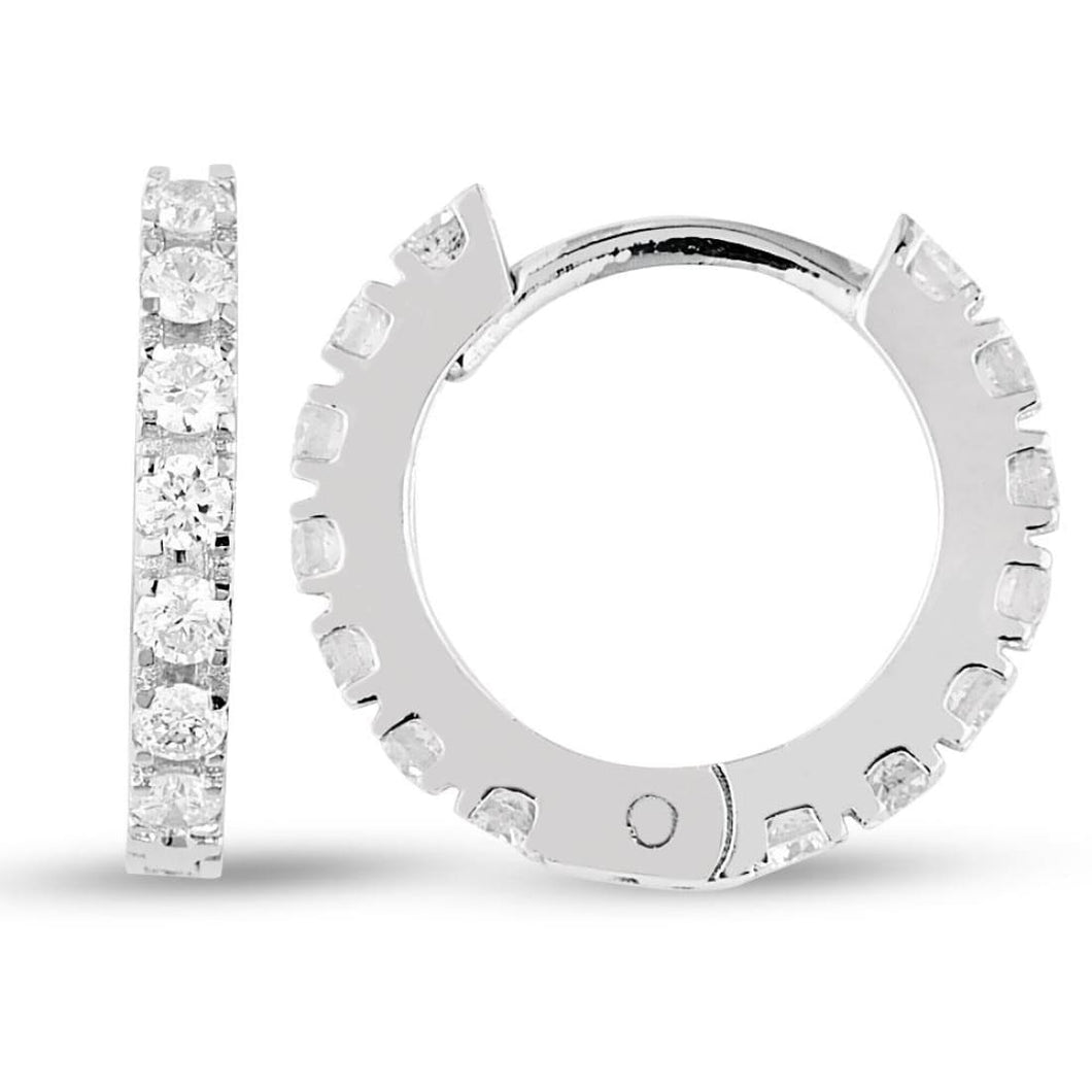 Diamond Hoop Earring - Empire Fine Jewellers