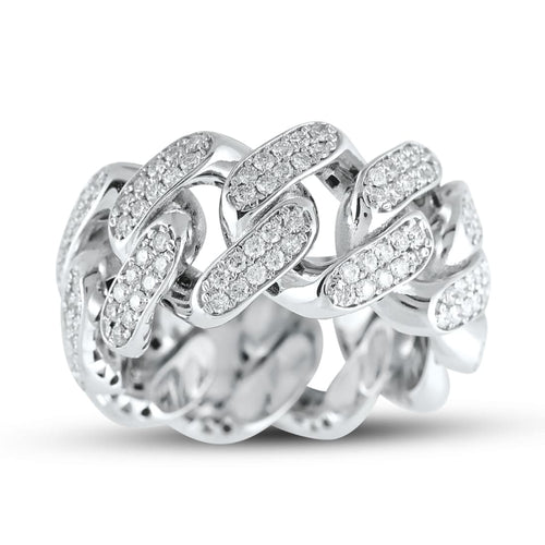 Diamond Link Ring