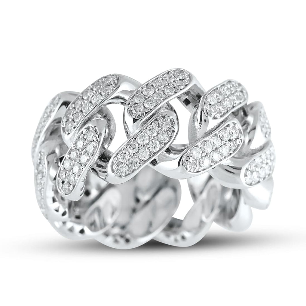 Diamond Link Ring