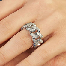 Load image into Gallery viewer, Diamond Link Ring
