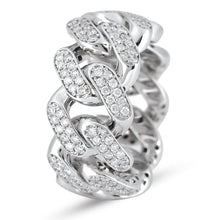 Load image into Gallery viewer, Diamond Link Ring
