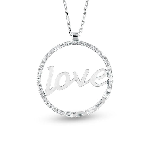 Diamond Love Necklace