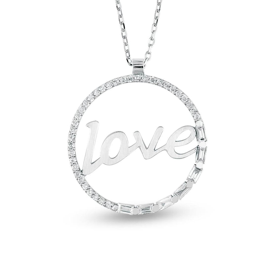 Diamond Love Necklace