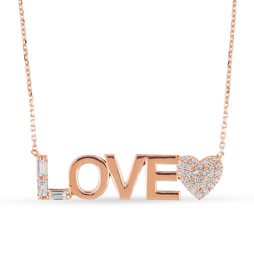 Diamond Love Necklace