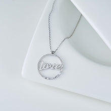 Load image into Gallery viewer, Diamond Love Necklace
