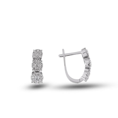 Diamond Pave Earring - Jewelry