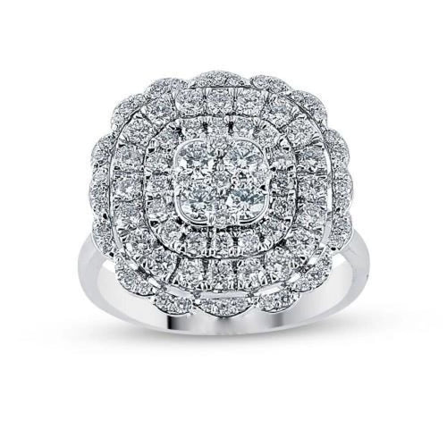 Diamond Pave Ring - Jewelry