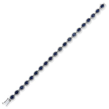 Load image into Gallery viewer, Diamond Sapphire Bracelet - Empire Fine Jewellers
