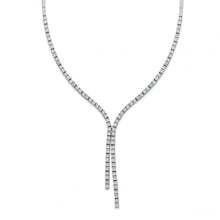 Load image into Gallery viewer, Diamond Tennis Necklace - Necklace
