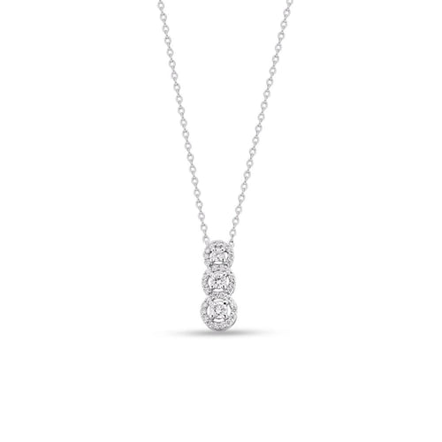 Diamond Trio Necklace - Jewelry