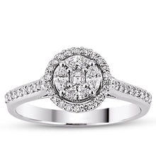 Load image into Gallery viewer, Invisible Set Diamond Ring - Jewelry
