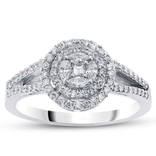 Load image into Gallery viewer, Invisible Set Diamond Ring - Jewelry
