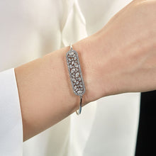 Load image into Gallery viewer, Marquise Cut Diamond Bangle
