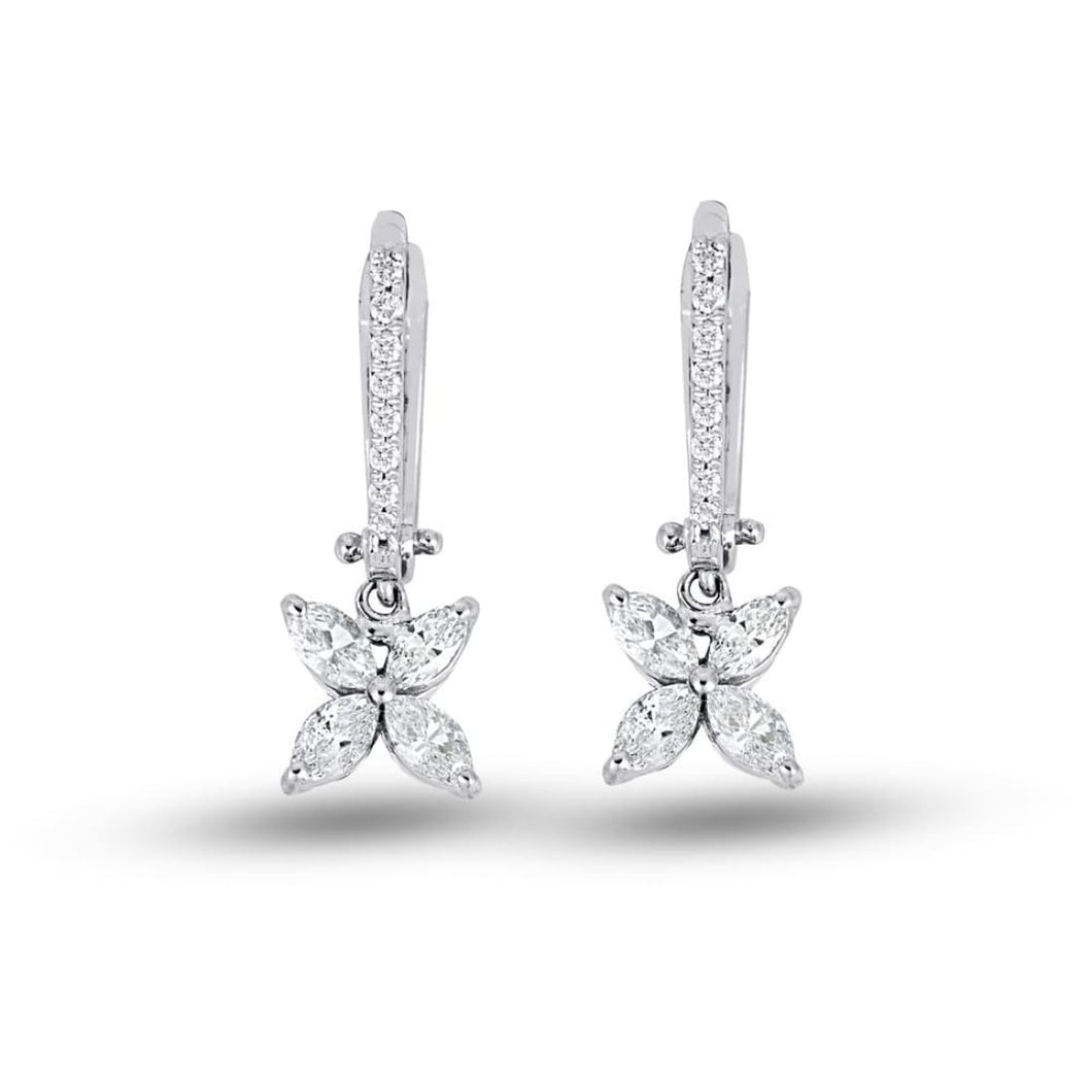Marquise Diamond Earring - Jewelry