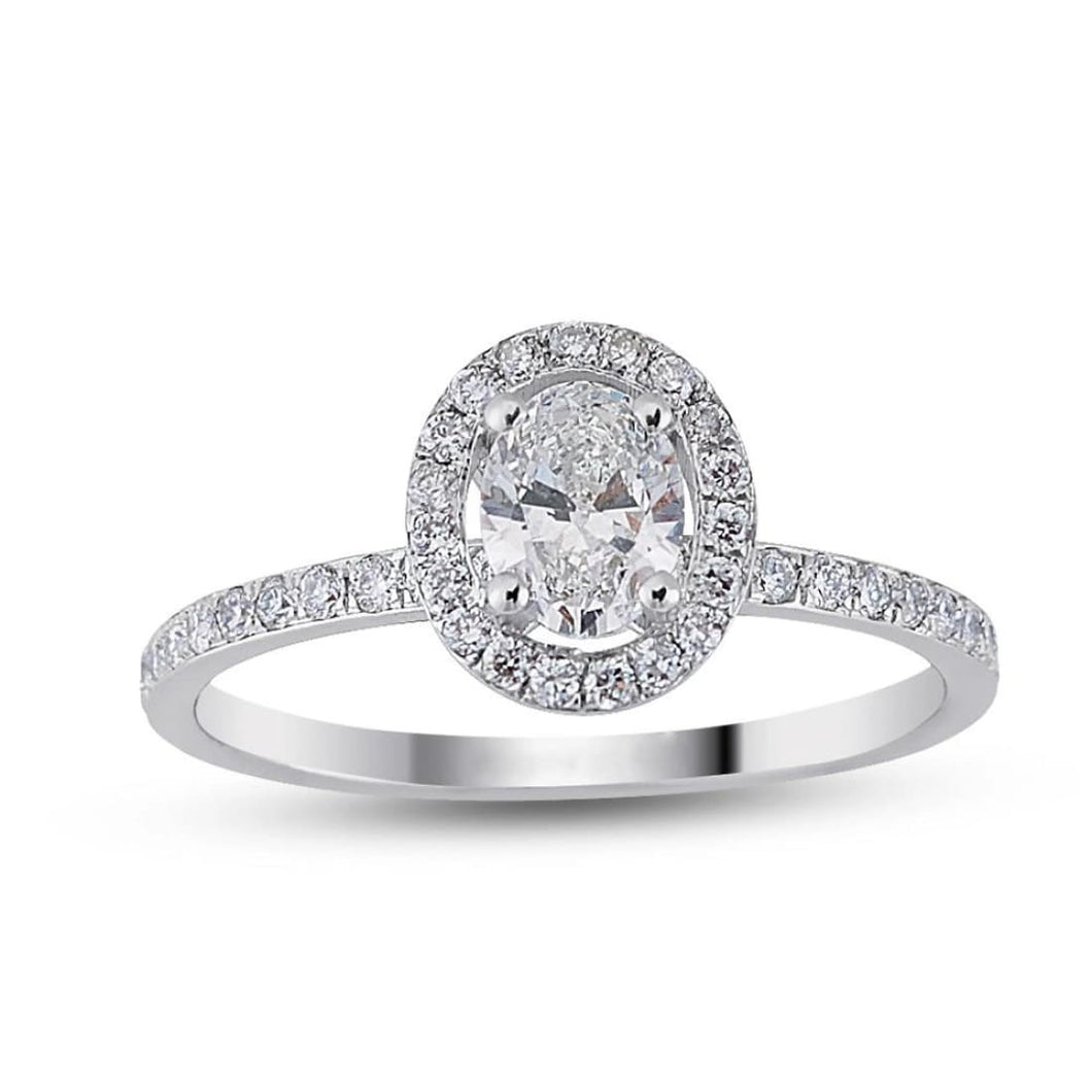 Oval Diamond Engagement Ring - Empire Fine Jewellers