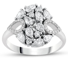 Load image into Gallery viewer, Pear Diamond Ring - Jewelry
