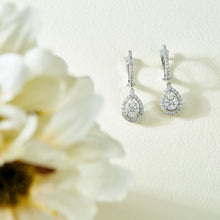 Load image into Gallery viewer, Pear Shape Diamond Earring - Jewelry
