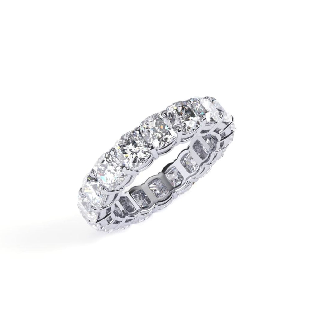 Radiant Cut Diamond Eternity Band - Jewelry