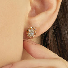 Load image into Gallery viewer, Rose Gold Diamond Earring - Jewelry
