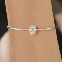 Load image into Gallery viewer, Round and Baguette  Diamond Bracelet - Empire Fine Jewellers
