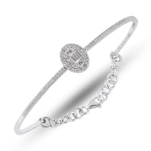 Load image into Gallery viewer, Round and Baguette  Diamond Bracelet - Empire Fine Jewellers
