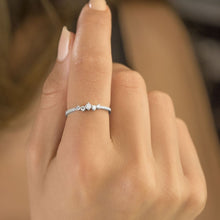 Load image into Gallery viewer, Round and Baguette Diamond Ring - Empire Fine Jewellers
