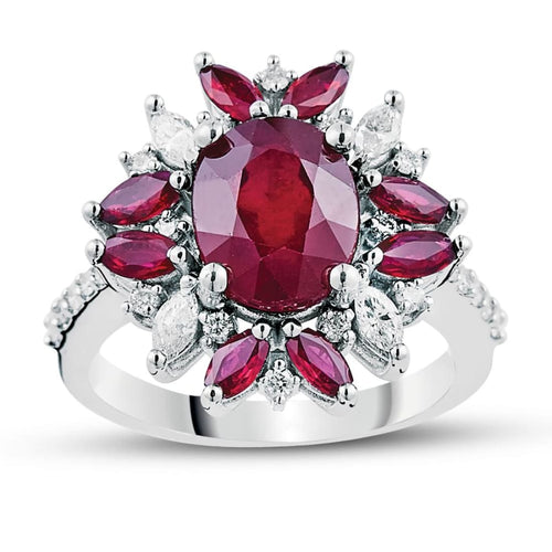 Ruby Diamond Ring - Empire Fine Jewellers