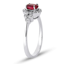 Load image into Gallery viewer, Ruby Diamond Ring - Empire Fine Jewellers
