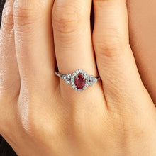 Load image into Gallery viewer, Ruby Diamond Ring - Empire Fine Jewellers
